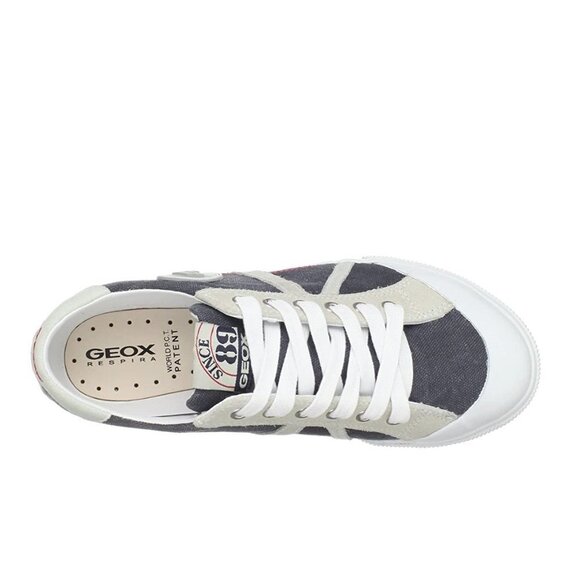 Geox Kids Kiwi B6 Lace-Up Sneaker - Picture 2 of 6